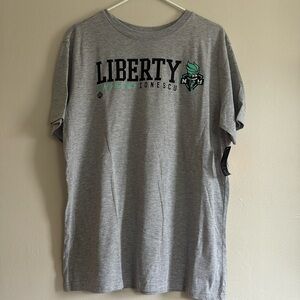 Sabrina Ionescu NY Liberty WNBA Gray Tee